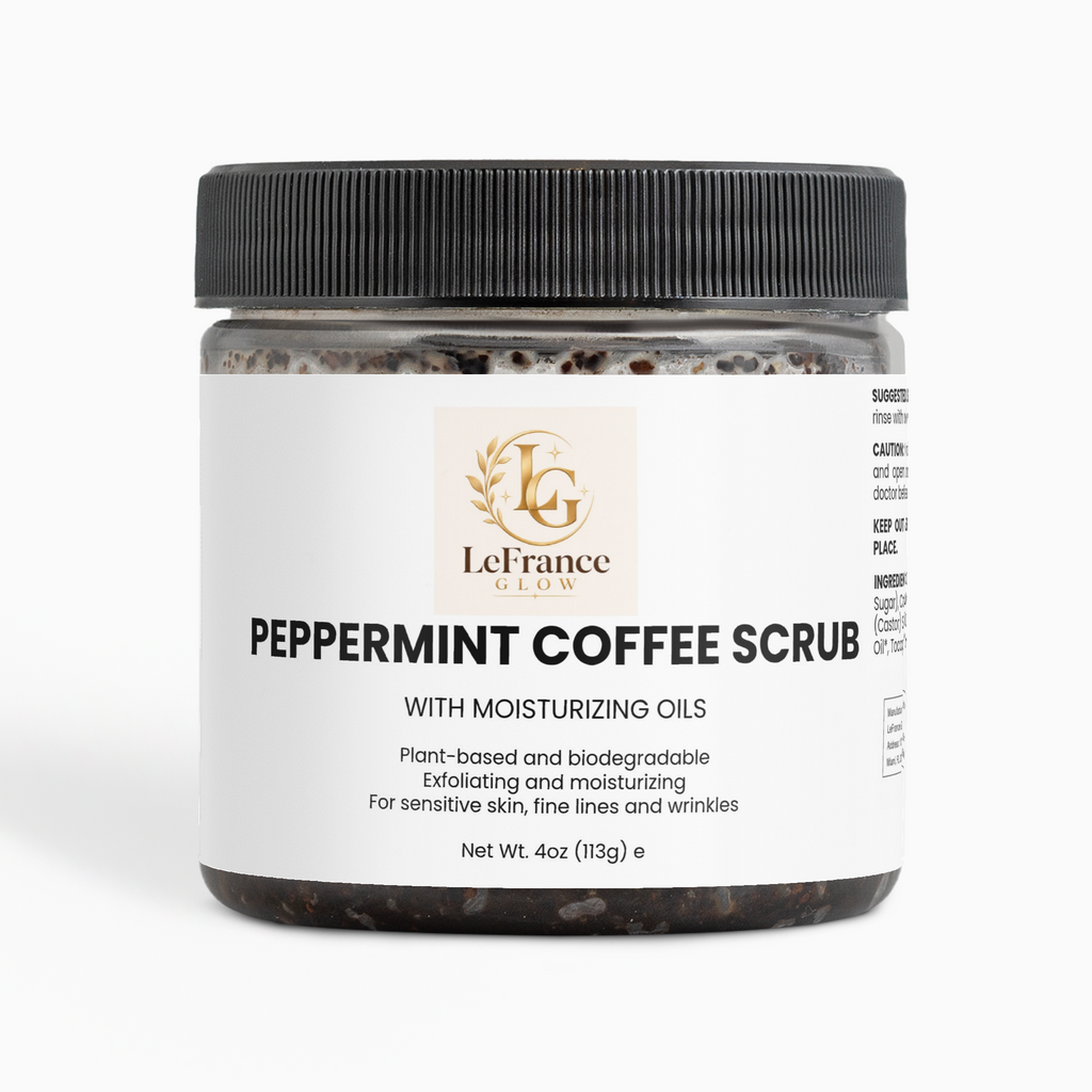 Peppermint Coffee Scrub