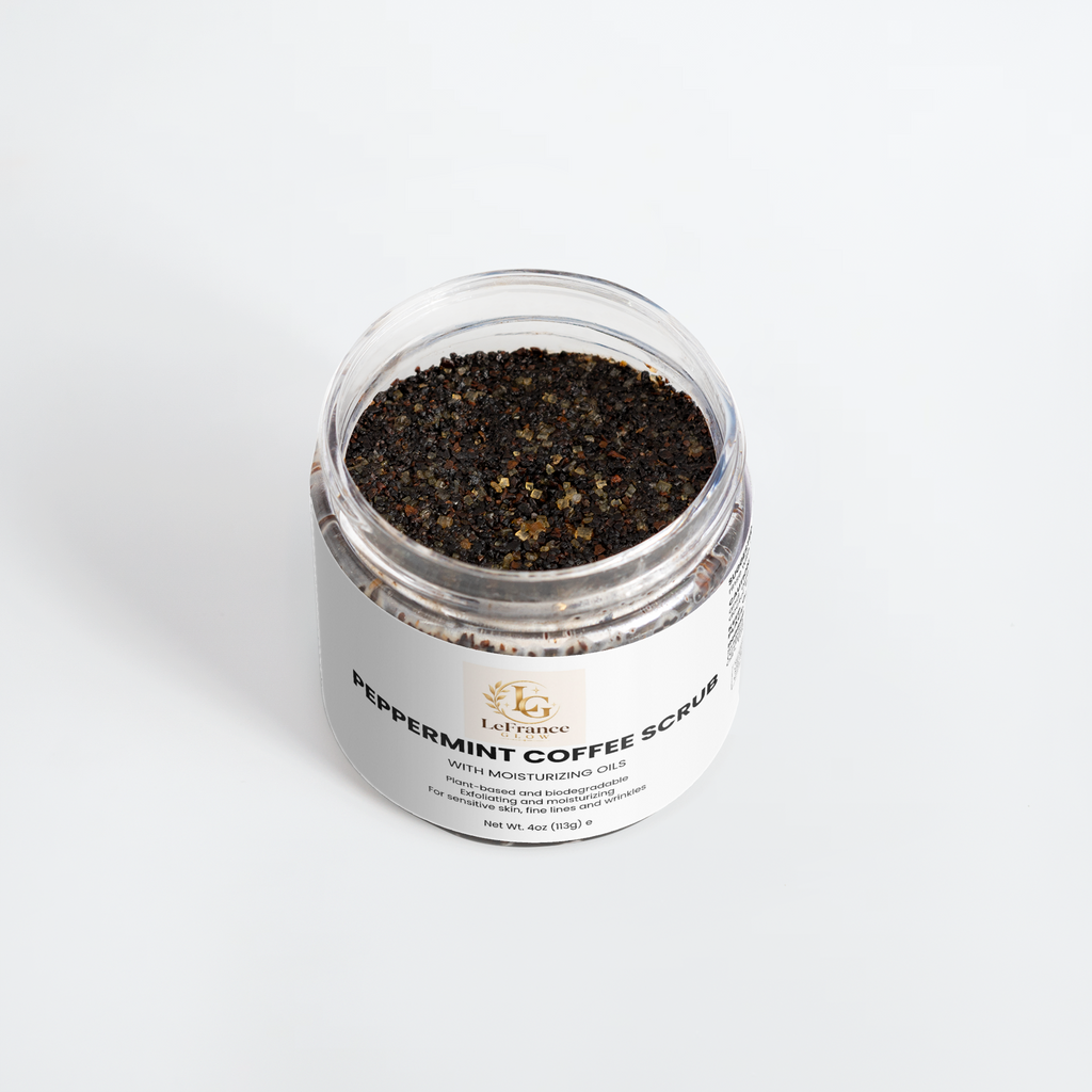 Peppermint Coffee Scrub